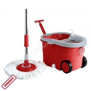 Šepetys grindims MOP besisukantis su kibiru T130029 Šepetys grindims MOP besisukantis su kibiru T130029